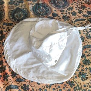 Kooringal White Women's Sun Hat 100% cotton w/ drawstring